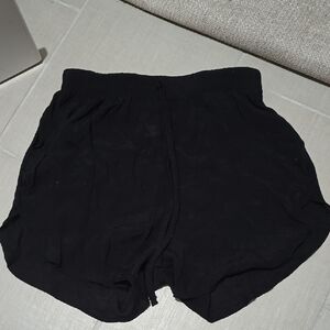 Black Casual Shorts